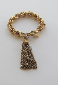 Vintage Monet Fringe Bracelet