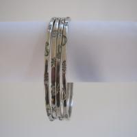 Vintage Sterling Silver Bangles