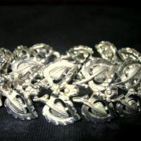 Coro Ornate Ivy Leaves Bracelet