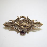 Vintage Art Nouveau Brooch
