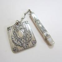 Antique Chatelaine Aide Memoire 