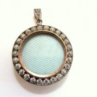 Antique Rose GF Paste Locket