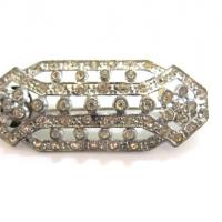 Art Deco Paste Brooch
