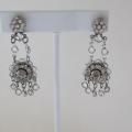 1930s Crystal Strass Drop Earrings