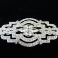 Art Deco French Paste Brooch