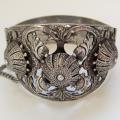 Art Deco Souvenir Cuff Bracelet