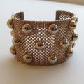 Vintage 1960s Wide Mesh Bracelet
